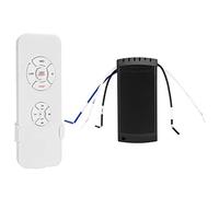 GLOGLOW RF433 Ceiling Fan Lamp Remote Control Kit 3 Speed Wireless Fan Light Remote with Receiver for Home Appliance Accessory AC 1000W 10A
