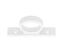 GLOGLOW RV Drain Hose Support, White Resin Shower Hose Guide, Easy Installation with Screws, Optimizes Height for RVs, Boats, and Marine Use