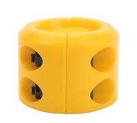 GLOGLOW Saver Hair The Lios Hook Stop Prevents The Loose Vehicles of The Cable with Raising with (Yellow)