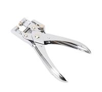 GLOGLOW Single Hole Puncher, Capacity Grommet Hole Puncher Manual Punching Tool for Tickets Tags Paper Cards Plastic Cardboard Single, 5mm A4 Paper 30 Sheets Nan Nan