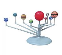 GLOGLOW Solar System Planetarium DIY Model Kit, Environmental Plastic, Assemble and Paint, Educational Astronomy Kit for Kids Ages 8 and Up