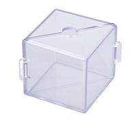 GLOGLOW Square Fruit Shaping Mold Vegetable Mold Transparent Plastic Plant Shaper for Garden, Reusable ABS Tomato Growing Snap on Design for Garden, Reusable ABS Tomato Growing