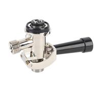 GLOGLOW Stainless Steel Keg Coupler G5/8 D Type Ergonomic Handle with Efficient Filtration System for Beer Dispensing Reduces Foam