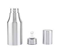 GLOGLOW Stainless Steel Oil Dispenser, Leakproof 1000ml Kitchen Bottle for Oil Vinegar Soy Sauce, Drip-Free Pour Spout Design for Home Chefs Baking Cooking Grilling Salad Dressing and Restaurant Use