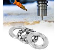 GLOGLOW Stolen of Flat Thrust Soft Operation Long Life Long 5 PPCS 51103 Machinery Machinery of the Axial Balla