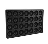 GLOGLOW Takoyaki Pan, Maker 28 Hole Baking Pan, 4cm Molds, 33 X 20cm Japanese Style Cooking for Octopus Balls Quail Eggs Home Kitchen Takoyaki, Aluminum Nonstick Gardening