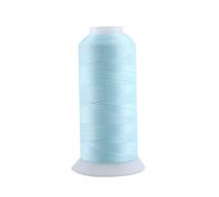 GLOGLOW Thread Polyester Machine Hand Embroidery Thread 5000 Luminous Glow in The Dark Embroidery Sewing Nan Sewing (3000 Yards)