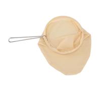 GLOGLOW Ultra Fine Mesh Coffee Strainer Bag with Frame Handle, Frame Handle, Reusable Kitchen Strainer Fine Mesh for Soy MilkTea Leaf Filter Honey Wine Ultra Coffee