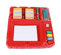 GLOGLOW White Books Sandglass 2 Puzzles 4 Pencils and Dice for Families and Friends Pictionary Board Game with 2 Set Cards 3 Nan Nan