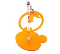 GLOGLOW Wrist Yarn Holder, Yarn Storage with 360 Rotating Shaft, 7.5cm Inner Diameter 5mm Base Plate Acrylic Column, for Crocheting Knitting and Control On the Go Wrist Holder,