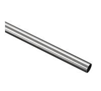 GLOKUUCA 304 Stainless Steel 17mm OD 250mm Length - 1Pcs Round Metal Pipe Fits for Industrial Applications - Stainless Steel Seamless Straight Pipe Tube - (0.5mm Thickness)