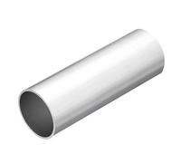 GLOKUUCA Aluminum Round Tube 6063 - Metal Straight Tubing Pipe Tubing Fits for Industry DIY Projects Craft Model Use - (35mm OD x 32mm ID x 100mm L)