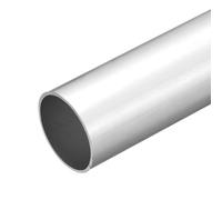 GLOKUUCA Aluminum Round Tube 6063 - Metal Straight Tubing Pipe Tubing Fits for Industry DIY Projects Craft Model Use - (38mm OD x 35mm ID x 300mm L)