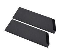 GLOKUUCA Knife Cover Sleeves - 2 Packs Knife Protector Sleeve Fits for 6 Inch Home Kitchen Knives - ABS Knife Guard Sheaths Cover - 155 x 50 mm / 6.1 x 2 Inch Black