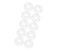 GLOKUUCA Silicone O-Rings - 10 Packs Rubber Gaskets Seal Rings Fits for Faucet Seal Pipe Repair - O Ring Assortment Kit - 5mm ID x 11mm OD x 3mm Height