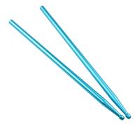 Glomc 1 Pair 5A Aluminium Alloy Drumsticks For Jazz Drum And Practice Pad, Balanced Weight And Clear Sound Projection, For Ideal For Drummers In Studio Or Live Performance(Blue)