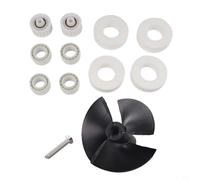 Glomc 12-Piece Pool Cleaner Replacement Kit With Impeller, Climbing Rings And Guide Pulley Gears For Dolphin M200/M400/M500, for premier, For Triton Plus, for apollo,