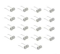 Glomc 18/20/36/54 Pcs 29272 Replacement Dethatcher Tines for Greenworks 27022 2500600G, Spring Steel Hoe Teeth Scarifier Blades for 10 Amp 14 Inch Corded Lawn Rake(18pcs)