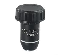 Glomc 195Mm Achromatic Microscope Objective Lens 20.2Mm Rms Thread For Biological Lab Study 4X 20X 40X 60X 100X Oil For Immersion()