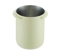 Glomc 1Pc 58Mm Coffee Dosing Cup, 304 Stainless Steel Espresso Dosing Cup For Portafilter And Grinder, Wide Mouth For Barista Tool For Home Cafe Brewing(Yellow)