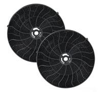 Glomc 2-Pack Activated Carbon Range Hood Filters 172X42Mm For Chf57 Kf57 Model 57 Cooking Appliance Accessories, Black, For Kitchen Control And Home Cooking Maintenance