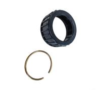 Glomc 2 Pack Aluminum Wand Replacement Nut With Metal Lock For Ring For Proteam 100099 100100 Vacuum Wands, 1.5 Inch, For Office Cleaning(1 Set)