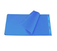 Glomc 2 Piece Silicone Beeswax Foundation Press Set, Large And Small Sheet Sizes For Beehive Wax Base Making, Suitable For Home For Beekeeping And Outdoor Apiary Use(41.5 * 20.5cm blue)