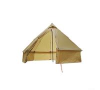 Glomc 4 Season Hot Tent With Stove Jack For Winter Camping, 210T Tear-Resistant Yurt Tent With Fireproof Cloth, Spacious Shelter For 2-4 Person Outdoor Hiking (outer tent Brown)