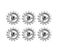 Glomc 6 Pieces Metal Diy Frame Gear Automatic Rotating Bbq Tool Accessories Gear 7388 For Gas Charcoal Electric Grills For Outdoor Cooking And Garden Party