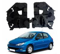 Glomc Aluminum Alloy ABS Tail Light Circuit Board Set Left Right For 206 207 2004-2015, Rear Lamp Circuit Board For Restoring Car Rear Light Function