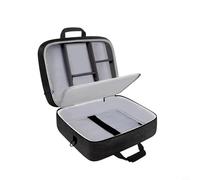 Glomc Audio Mixer Storage Bag 15.5 X 13 X 3.5 In, Polyester, Thick Padding, Adjustable Dividers, Compatible With Rodecaster Pro 2/Tc Helicon Goxlr/Pyle, External Pocket,