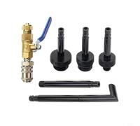 Glomc Automatic Transmission Fluid Filling Adapter Kit,For Mercedes for Benz 722.9,09G,01J for CVT for DSG ATF,Metal Distributor With Shut-Off Valve And Hose