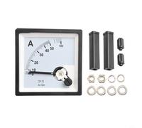 Glomc Cp-72 Pointer Type Ac Ammeter Analog Current Meter 72Mm Panel Mount High Sensitivity For Mining Metallurgy Electronic Equipment(AC 50A)