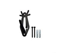 Glomc Euro Mount Skull Hanger Deer Head Bracket Heavy Duty Steel Hook for Antelope Bear Goat Skulls Indoor Outdoor 43x95mm(A)