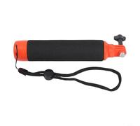 Glomc Floating Handle For Insta360 X5/X4 And For DJI Action, Anti-Sink Grip With Adjustable Wrist Strap, 1/4 Inch Screw Mount For Tripod, Waterproof Buoyant Pole