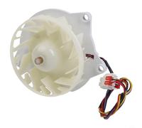 Glomc Fridge Freezer Evaporator Fan Motor EAU64824805 Cooling Assembly White Replacement Part Enhanced Circulation Quiet Operation Home Repair Kit