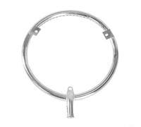 Glomc Gas Burner Head For BBQ Grill,304 Stainless Steel H Shape U Shape Round Heat Distribution Rust-Resistant,For Grills Table Ovens(round)