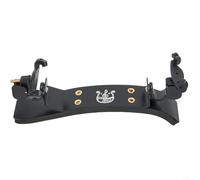 Glomc German Style Violin Shoulder Rest With Adjustable Alloy Hook For 3/4 And 4/4 Violin Or Fiddle, Black, Enhances Posture For Beginners And For Orchestra Players