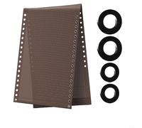 Glomc Gravity Chair Replacement Fabric,Replacement Fabric 160X52cm Repair Kit, With Long And Short Ropes Breathable Outdoor Lounge Sling Cloth For Patio Outdoo(Brown)