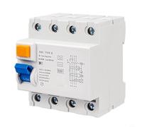 Glomc Leakage Protection Circuit Breaker, Type B Dc Residual Current Device For New Energy Charging Stations, 100A 4-Pole Safety Switch With Reliable Electric Fault Guard(40A)
