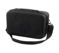 Glomc Nylon Messenger Storage Bag For Nintendo Switch 2, 30X20X10 Cm, Black Or Gray, Handheld And Crossbody Design For Travel And Gaming(Is black)