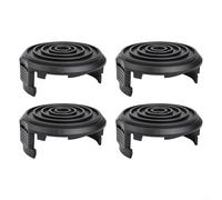 Glomc Replacement Spool And Cover For Electric String Trimmer Compatible With Bauer Corded Trimmers Nylon Line Quick Install Easy Replacement Kit For Yard Garden(Cover×4)