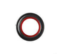 Glomc Replacement Vacuum Cleaner Lid Seal Cover Holder Ring, 102X102x25 Mm | 26 G, Easy To Install, , Compatible With Lightweight Vacuum Cleaners, Black
