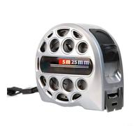 Glomc Stainless Steel Retractable Tape Measure,3/5/7.5 M Metric & For Imperial,Hollow Anti-Corrosion Design For Wet/Muddy Conditions,Easy-Read Frosted Scale Case(5m25)