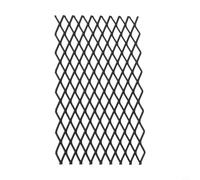 Glomc Steel Fireplace Grate Ember Retainer,For Indoor Fireplaces & Outdoor Fire Pits,Black Heavy-Duty Mesh,Design To Contain And Extend Flame Burn Time(7.5 * 11.8in)