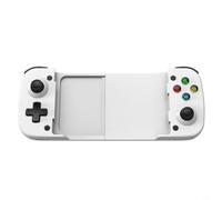 Glomc Stretchable Gaming Controller With Hall Effect Joystick,Rapid-Fire Back Button,Compatible For Nintendo Switch,PC,For Android Devices (White)