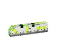 Glomc Transparent For Mini Bubble Level With Metric Graduation, 3-Angle For Spirit Level Tool For Electricians, Picture Framing And Civil Engineering Tasks(B)