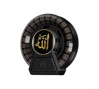 Glomc Vehicle Interior Car Aromatherapy Diffuser with Ambient LED Lighting and Sound-Responsive Pickup Lamp, Long-Lasting Scent, Type-C Charging for Driving(A)