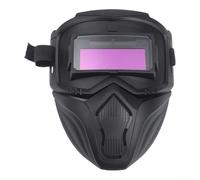 Glomc Welding Helmet With Auto-Dimming Lens And Detachable Glasses, Lightweight PC Construction, Adjustable Headband For Workshops, Home Projects And Construction Sites(1)