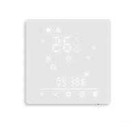 Glomc Wifi For Smart Thermostat For Electric Floor Heating With For Tuya Matter Protocol, Remote Temperature Control Via App, Touch Screen Interface For Home Automation(GA)